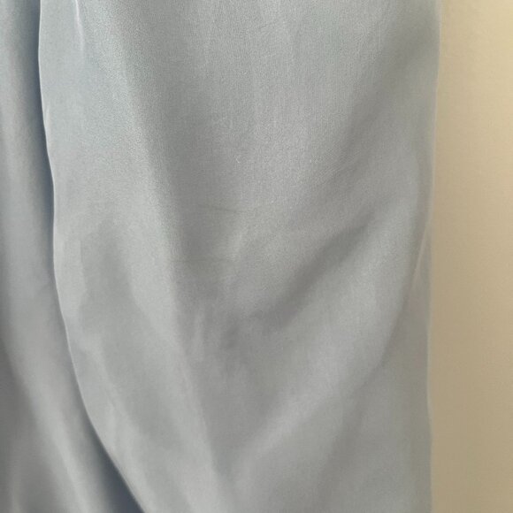 Isabel Marant Etiole Size 2 100% silk button down pale blue top - Picture 4 of 5